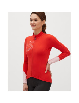 Koszulka rowerowa (z długim rękawem) damska silvini women jersey calvana   m