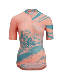 Koszulka rowerowa (z krótkim rękawem) damska silvini women jersey catirina   l