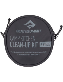 Zestaw do sprzątania sea to summit camp kitchen clean up kit - 6 elementów   10
