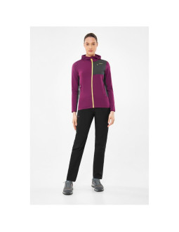 Bluza damska viking tacoma hoodie lady rozpinana z kapturem fioletowa   m