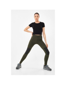 Legginsy damskie viking levanta lady khaki   l