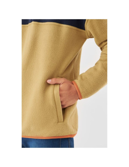 Bluza męska viking lakeside bamboo man brązowa   l