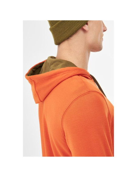 Bluza męska viking panaka hoodie bamboo man z kapturem pomarańczowa   xl