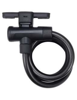 Zapięcie rowerowe bbb keyguard cable 12/180 z uchwytem   one size