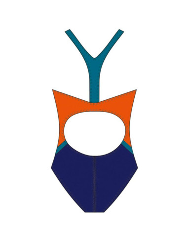 Strój kąpielowy dla dziewczynki aquafeel racer back   152