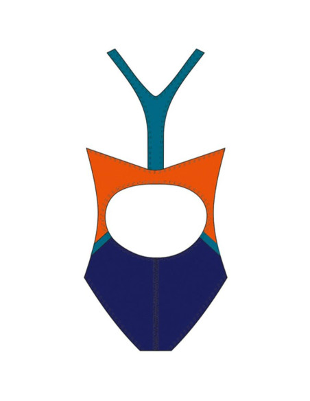 Strój kąpielowy dla dziewczynki aquafeel racer back   152