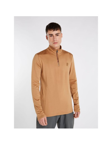 Koszulka męska protest will 1/4 zip top   l