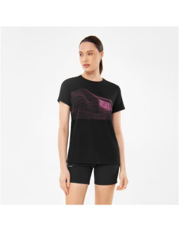 T-shirt damski viking morain lady bamboo czarny   s