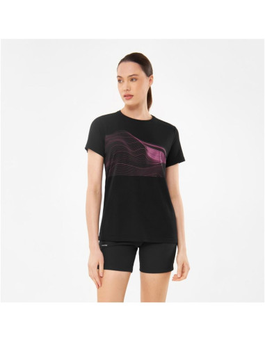 T-shirt damski viking morain lady bamboo czarny   s