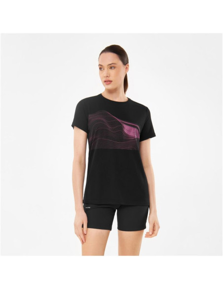 T-shirt damski viking morain lady bamboo czarny   s