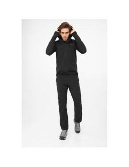 Bluza męska viking dimaro hoodie man rozpinana z kapturem czarna   s