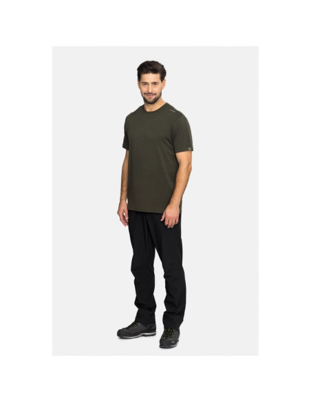 T-shirt męski viking lenta bamboo light man ciemno zielony   xl