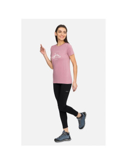 T-shirt damski viking lenta bamboo light lady różowy   l