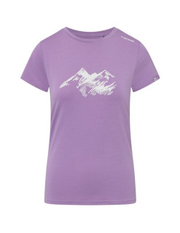 T-shirt damski viking lenta bamboo light lady fioletowy   xl