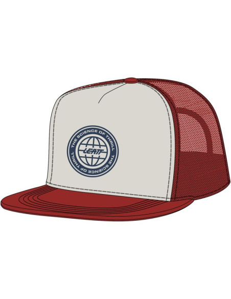 Czapka z daszkiem leatt cap trucker   one size