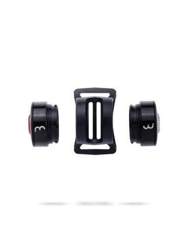 Bbb cycling spycombo bls-123 oświetlenie tylne + przednie (zestaw) led