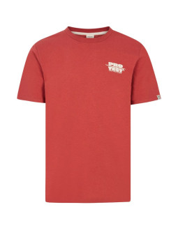 T-shirt męski protest prtbaio czerwony   l