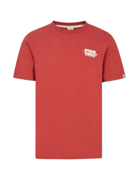 T-shirt męski protest prtbaio czerwony   l