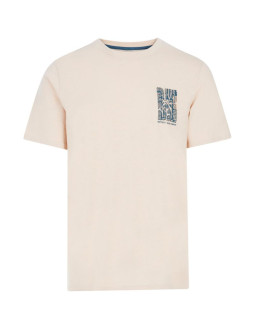 T-shirt męski protest prtvictor biały   m