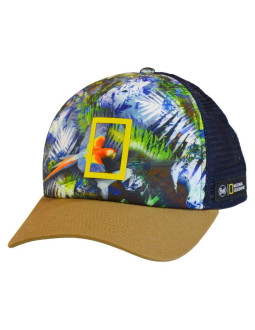 Czapka z daszkiem buff scarlett macaw national geographic l/xl trucker - 125382.555.30.00