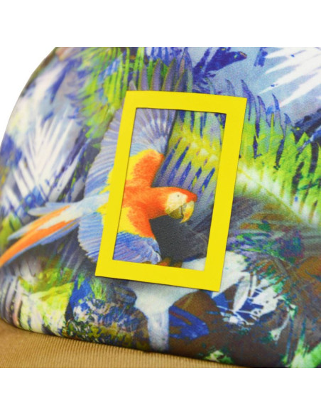 Czapka z daszkiem buff scarlett macaw national geographic l/xl trucker - 125382.555.30.00