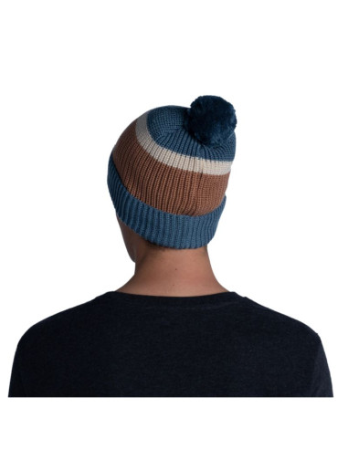 Buff elon knitted hat 1264647421000 niebieskie one size
