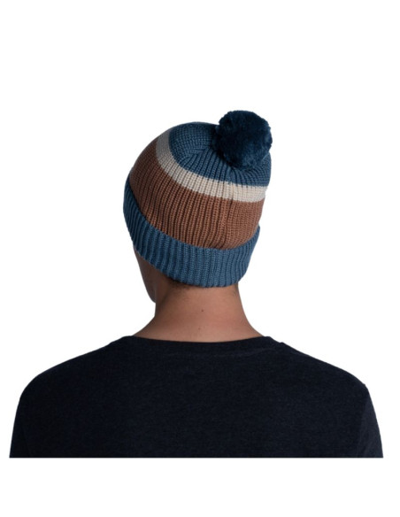 Buff elon knitted hat 1264647421000 niebieskie one size