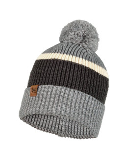 Buff elon knitted hat 1264649141000 szare one size