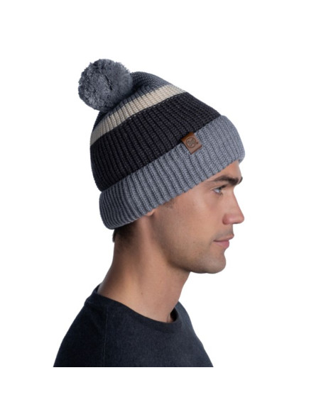Buff elon knitted hat 1264649141000 szare one size