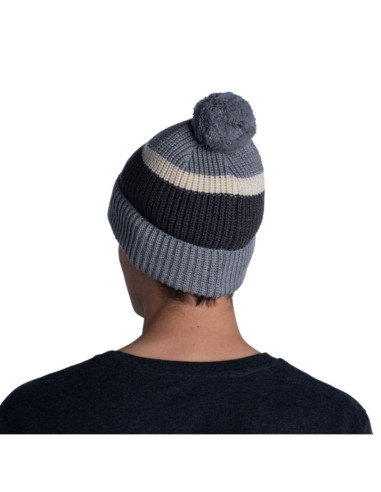 Buff elon knitted hat 1264649141000 szare one size