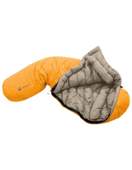 Śpiwór puchowy deuter astro pro 800 -16c/3f, magma/titanium