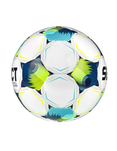 Piłka nożna select futsal fifa quality pro biało-niebieska 300006/1021350