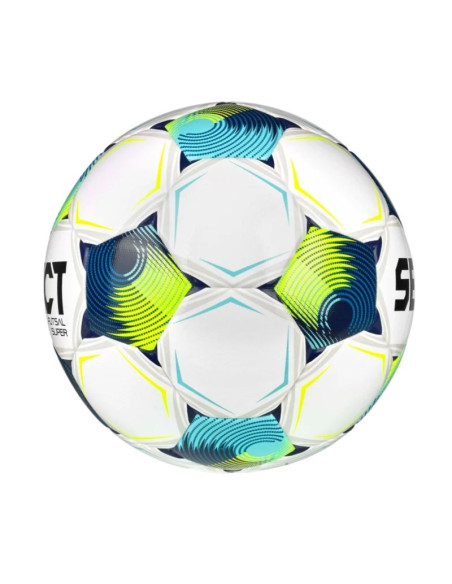 Piłka nożna select futsal fifa quality pro biało-niebieska 300006/1021350