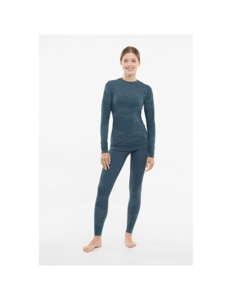 Bielizna damska viking gasher lady set merino turkusowa s