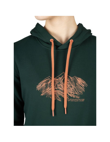 Bluza z kapturem damska viking panaka hoodie bamboo lady bambusowa zielona (730/25/8883/7300)
