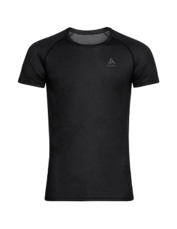 Koszulka techniczna z krótkim rękawem męska odlo active f-dry light sportowa oddychająca czarna (141162/15000)