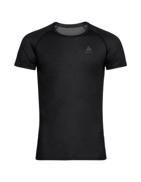 Koszulka techniczna z krótkim rękawem męska odlo active f-dry light sportowa oddychająca czarna (141162/15000)