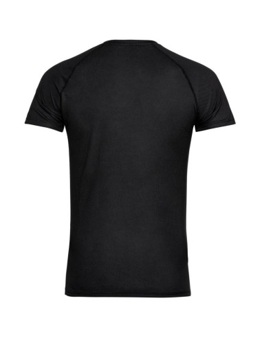 Koszulka techniczna z krótkim rękawem męska odlo active f-dry light sportowa oddychająca czarna (141162/15000)