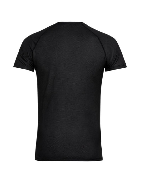 Koszulka techniczna z krótkim rękawem męska odlo active f-dry light sportowa oddychająca czarna (141162/15000)