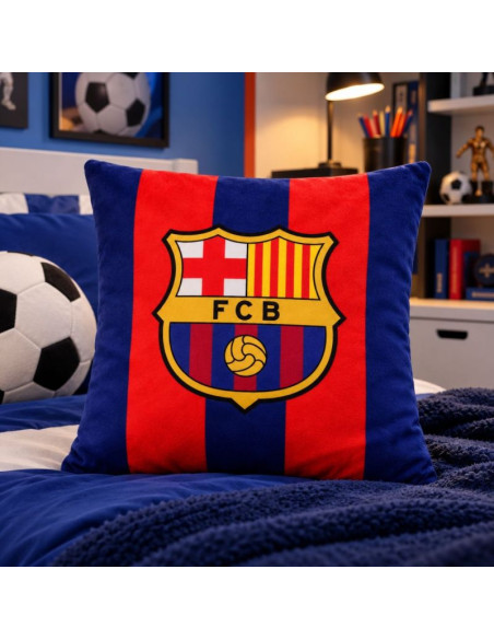 Fc barcelona poduszka dekoracyjna 35x35cm 118573