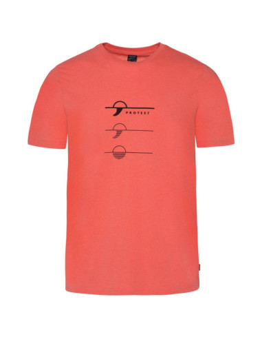 Koszulka sportowa na lato męska protest prtarmann t-shirt pomarańczowa (p1714521/331)