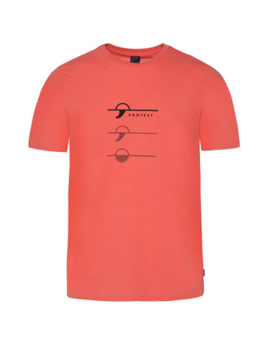 Koszulka sportowa na lato męska protest prtarmann t-shirt pomarańczowa (p1714521/331)