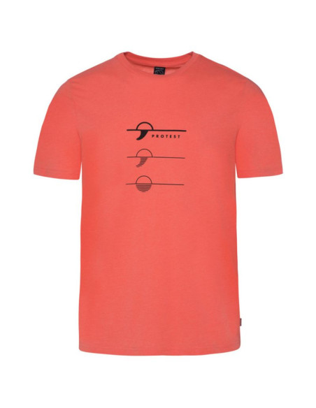 Koszulka sportowa na lato męska protest prtarmann t-shirt pomarańczowa (p1714521/331)