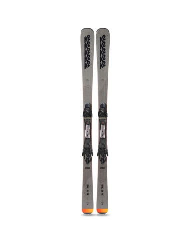 Narty męskie k2 blur xt - mxc 12 tcx light quikclik black - anthracite set