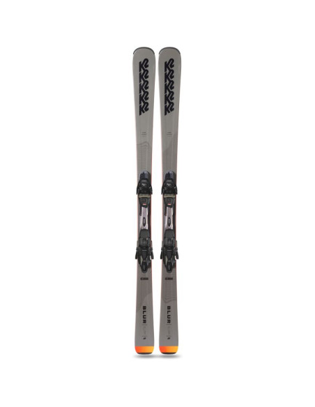 Narty męskie k2 blur xt - mxc 12 tcx light quikclik black - anthracite set