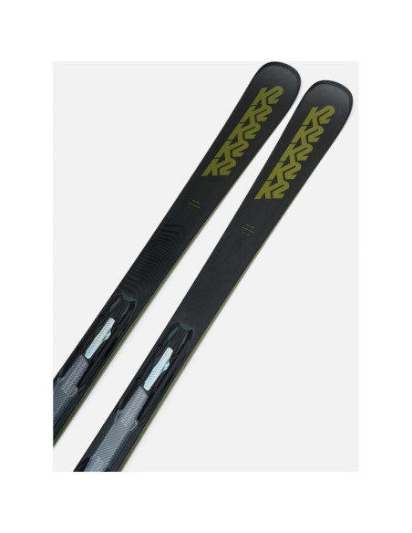 Narty męskie k2 blur 74 - mxc 12 tcx light quikclik black - anthracite set