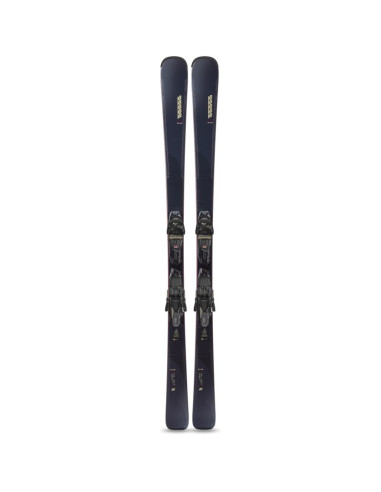 Narty damskie k2 blur 74 w - erc 11 tcx light quikclik black - anthracite set