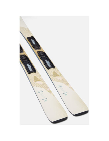 Narty damskie k2 blur 79 w - m3 10 compact quikclik 80mm black - anthracite set