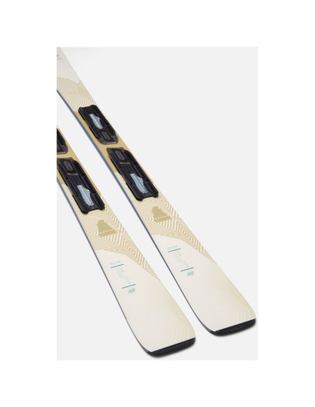 Narty damskie k2 blur 79 w - m3 10 compact quikclik 80mm black - anthracite set