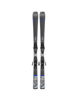 Narty męskie k2 disruption 76 - m2 10 quikclik black - anthracite set
